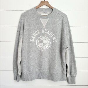 NWT Aerie grey dance academy longer sweatshirt